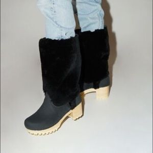 no 6 alpha shearling boot